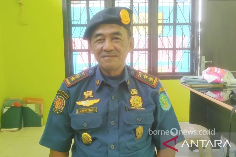 Kepala Bidang Damkar Satpol PP Kabupaten Bangka Ahmad Fauzi. (ANTARA/Kasmono)