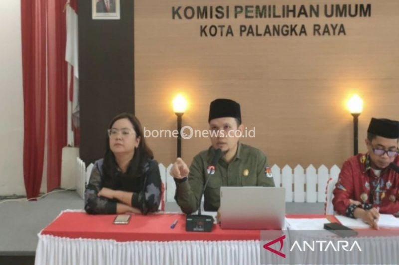 Pengamanan Ketat Jelang Pendaftaran Pilkada Palangka Raya 2024