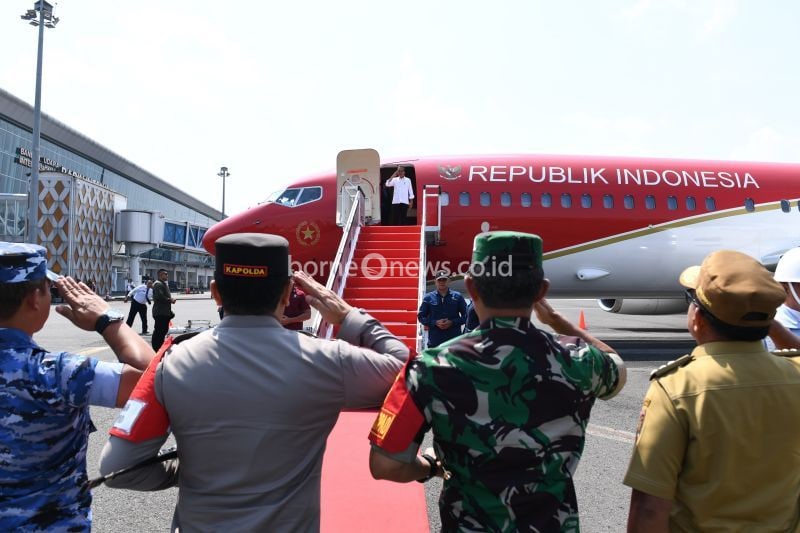 Presiden Jokowi Resmikan Infrastruktur Baru di Lampung