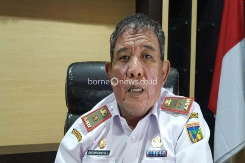 Kepala Dinas Komunikasi dan Informatika (Diskominfo) Sulawesi Tengah Sudaryano R Lamangkona memberikan keterangan terkait edukasi TIK. ANTARA/Moh Ridwan