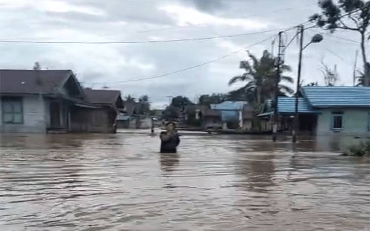 Banjir di Gunung Mas, 1.520 Jiwa Terdampak