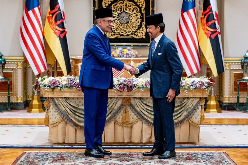 Malaysia dan Brunei Tandatangani MoU Tapal Batas Darat Baru
