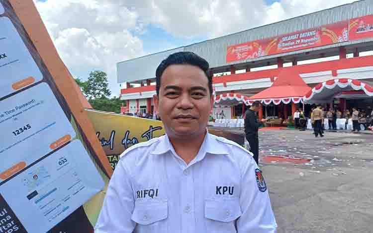 Ketua KPU Kotawaringin Timur Muhammad Rifqi. (FOTO: DEWIP)