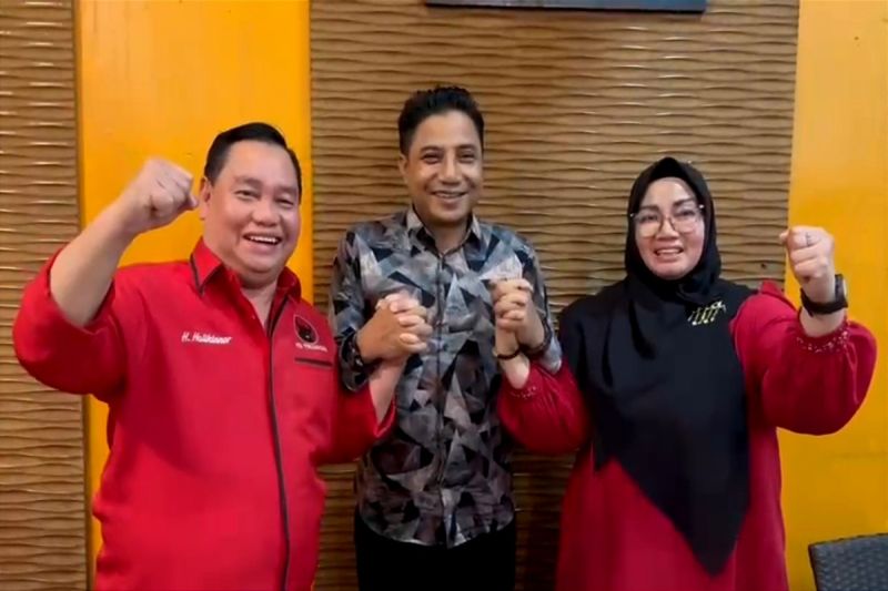 Dukungan PDIP dan Perindo untuk Halikinnor-Irawati di Pilkada Kotim 2024