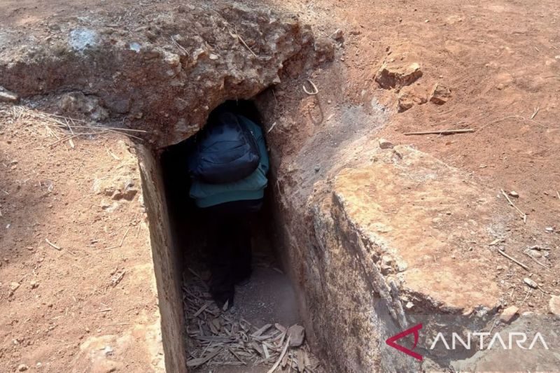 Suasana Bunker Jepang yang sarat dengan nilai sejarah butuh penanganan serius dari pemerintah Kota Makassar. Antra/ Suriani Mappong