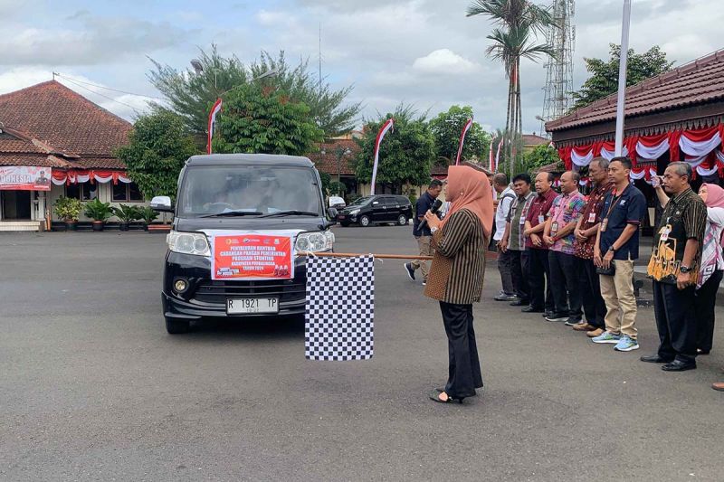 Pemkab Purbalingga Distribusikan Bantuan Pangan Atasi Stunting