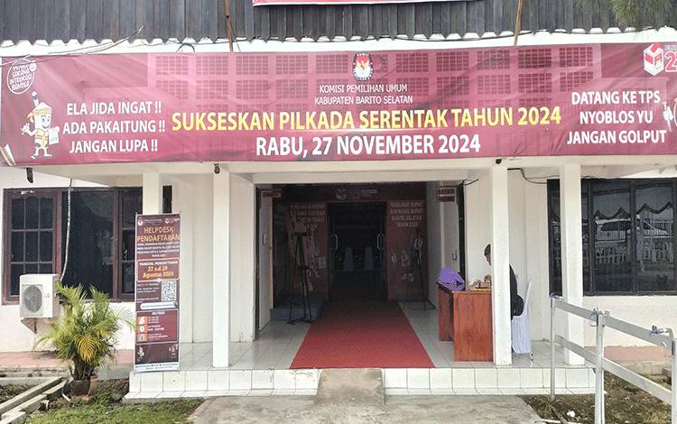 Hingga Siang Ini Belum Ada Paslon Bupati dan Wakil Bupati Mendaftar ke KPU Barito Selatan