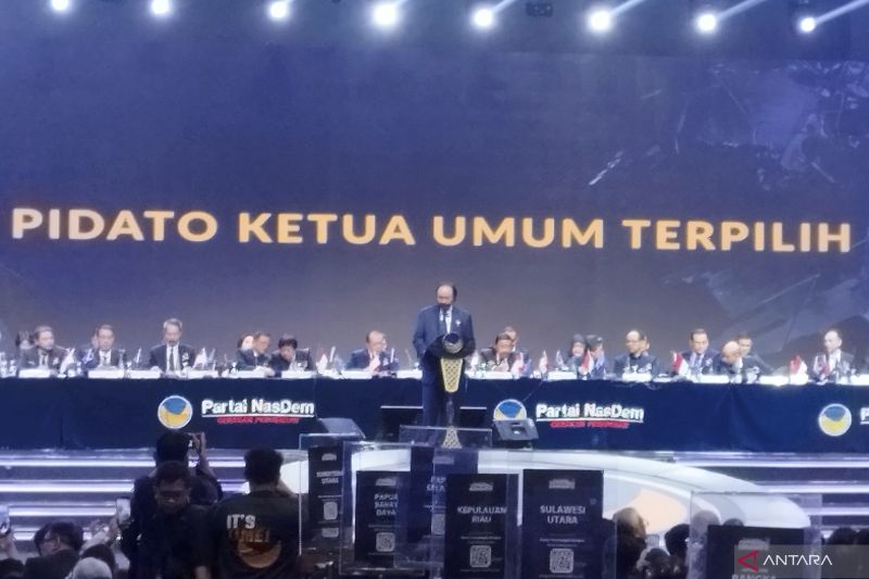 Surya Paloh Kembali Terpilih Sebagai Ketua Umum Nasdem 2024-2029