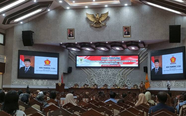 Sekwan Gelar Gladi Bersih Pelantikan Anggota DPRD Kalteng Periode 2024-2029