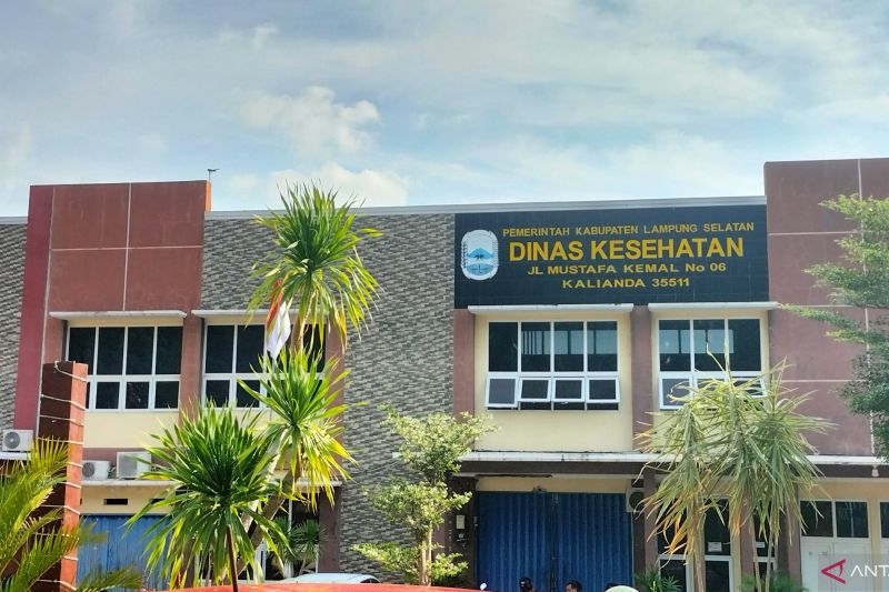 Ilustrasi- Kantor Dinas Kesehatan Kabupaten Lampung Selatan. (ANTARA/Riadi Gunawan)