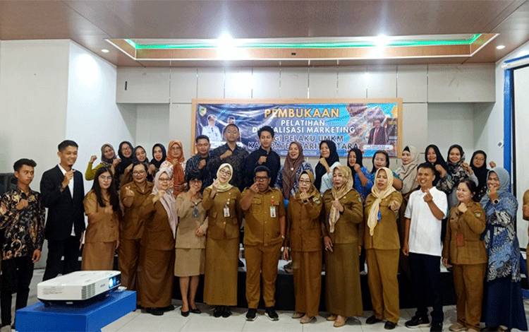 25 Pelaku UKM di Barito Utara Ikuti Pelatihan Digitalisasi Marketing