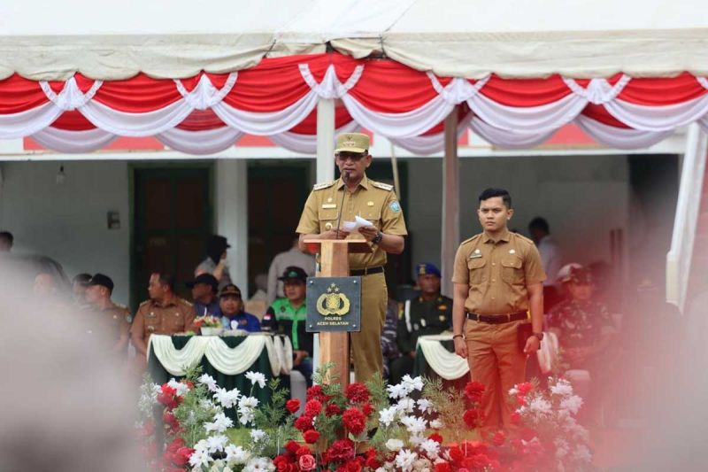 Penjabat Bupati Aceh Selatan Cut Syazalisma. ANTARA/HO-Diskominfo Aceh Selatan