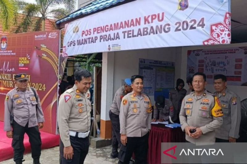 Polres Kotim Siagakan 120 Personel Amankan Pendaftaran Pilkada