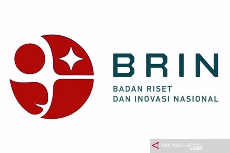 Logo baru Badan Riset dan Inovasi Nasional (BRIN) yang diluncurkan pada peringatan Hari Kebangkitan Teknologi Nasional (Hakteknas) ke-26, pada Selasa (10/8/2021). ANTARA/HO-Humas BRIN/am.