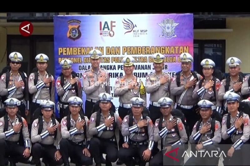 Polda Sultra Kirim 25 Personel untuk Amankan KTT IAF di Bali