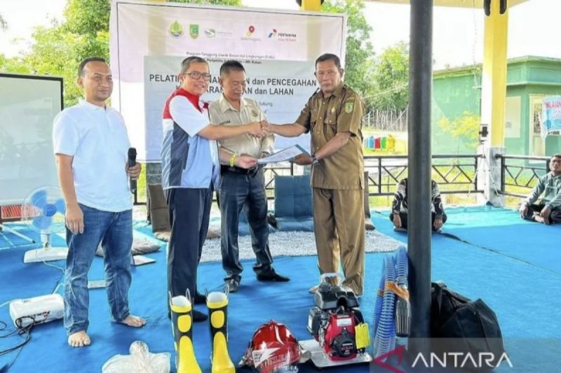 Pelatihan Pencegahan Kebakaran Hutan dan Lahan di Rokan Hilir