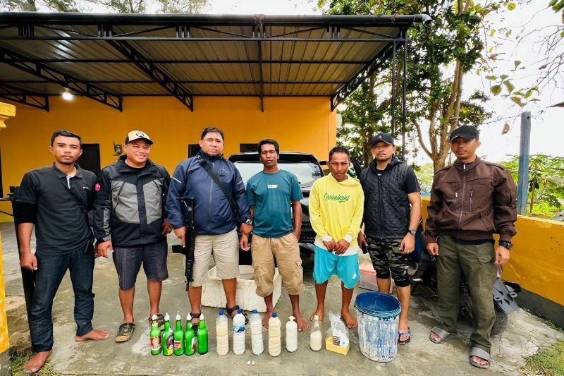 Dua Nelayan Ditangkap Polisi karena Gunakan Peledak untuk Ikan