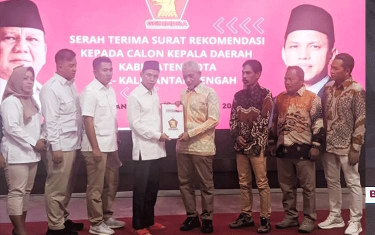 Dapatkan Rekomendasi Gerindra, Pasangan Rahmat Hidayat-Eko Soemarno Mantap Maju di Pilkada Kobar