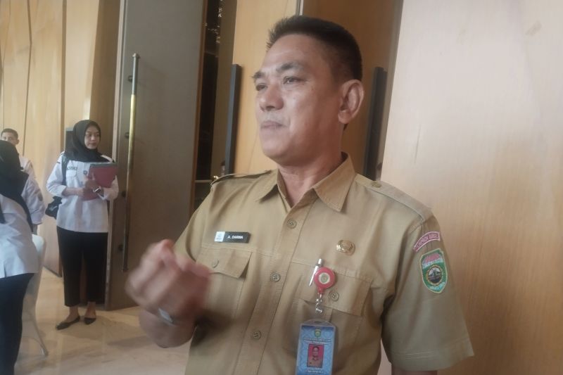Kepala Dinas Perkebunan Provinsi Sumatera Selatan (Sumsel) Agus Darwa. (ANTARA/ M Imam Pramana)
