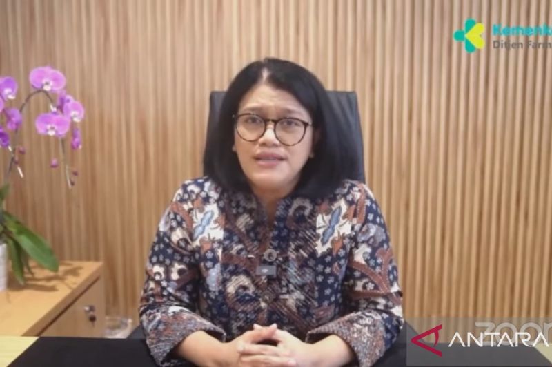 Tangkapan layar - Direktur Jenderal Farmasi dan Alat Kesehatan Kementerian Kesehatan Lucia Rizka Andalusia dalam Inauguration and Symposium: Indonesia-China Joint Research and Development Center on Vaccine and Genomics yang disiarkan di Jakarta, Rabu (28/8/2024) (ANTARA/HO - Youtube Kementerian Kesehatan RI)