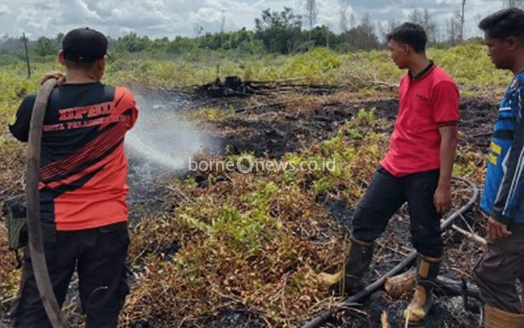 Karhutla Kembali Terjadi di Dua Lokasi Palangka Raya, BPBD Siaga Penuh