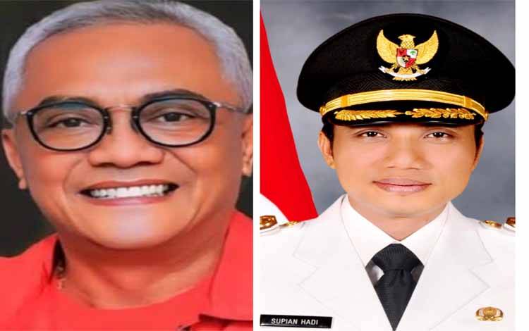 Supian Hadi Gantikan SKY Dampingi Nadalsyah di Pigub Kalteng