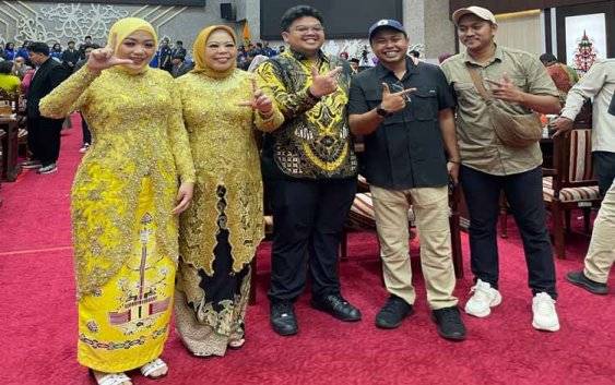 Pelantikan Riska Agustin sebagai anggota DPRD Provinsi Kalimantan Tengah periode 2024-2029 pada Rabu, 28 Agustus 2024.(FOTO: Istimewa)