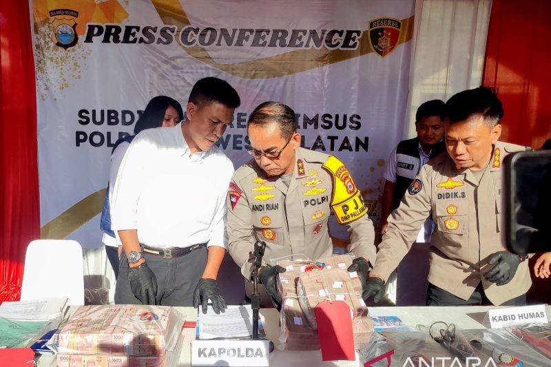 Polda Sulsel Ungkap Kasus Korupsi Kredit Fiktif Rp120 Miliar