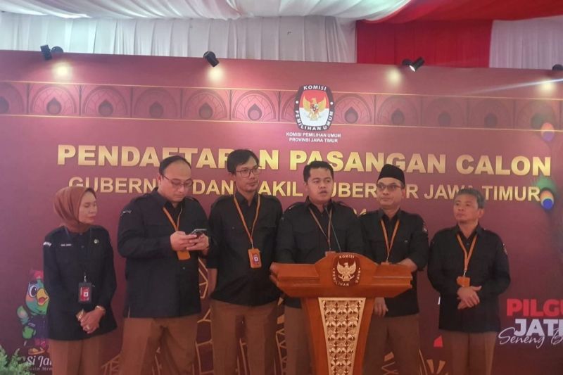 KPU Jatim Pastikan PDIP dan PKB Ajukan Akun Silon untuk Pendaftaran Calon