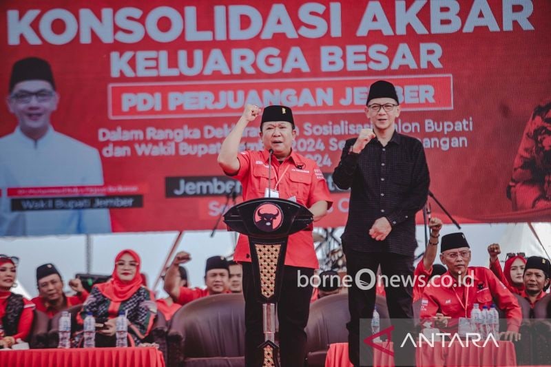 Hendy Siswanto Resmi Bergabung dengan PDIP untuk Pilkada Jember