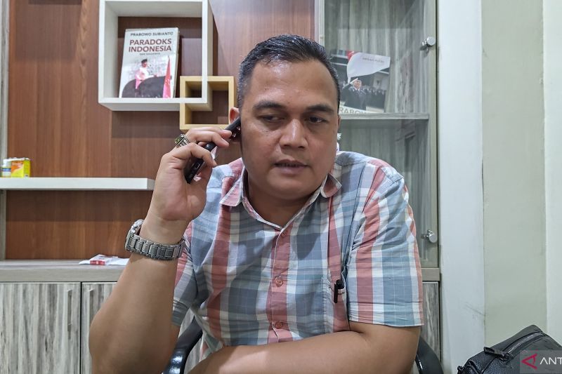 Ketua Tim Kampanye Maesyal-Intan, Astayudin. ANTARA/Azmi Samsul Maarif