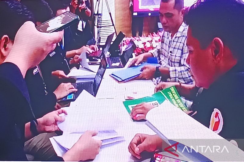Berkas Pendaftaran Pasangan Calon Gubernur Sulut Dinyatakan Lengkap