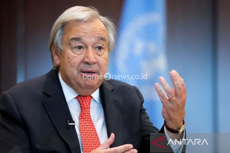 Sekretaris Jenderal PBB Antonio Guterres. (ANTARA/Anadolu/PY)