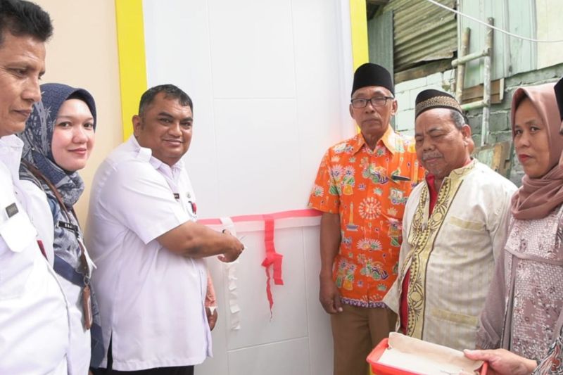 Peresmian bedah rumah di Jalan Damai IV, RT 01/02, Cipete Utara, Kebayoran Baru, Jakarta Selatan, Kamis (29/8/2024) ANTARA/HO-Kominfotik Jakarta Selatan