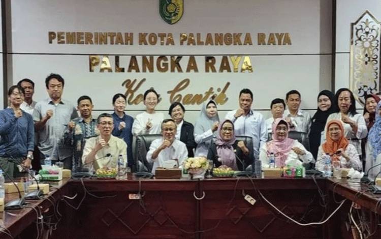 Pemko Palangka Raya Kolaborasi dengan BRIN dan Tokyo University of Technology untuk Pengembangan Kota City of The Lake