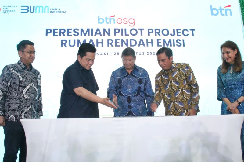 BTN Targetkan Pembiayaan 150.000 Rumah Rendah Emisi Hingga 2029