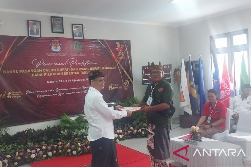 Pendaftaran Pasangan Calon Bupati di Jembrana Resmi Dibuka