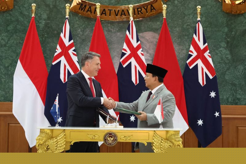 Perjanjian Kerja Sama Pertahanan RI-Australia Resmi Ditandatangani