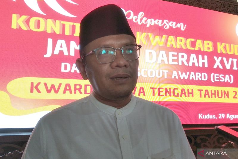 Penjabat Bupati Kudus M Hasan Chabibie. (ANTARA/Akhmad Nazaruddin Lathif)