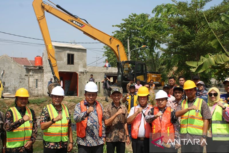 Pembangunan Kolam Retensi di Bekasi Cegah Banjir Musiman