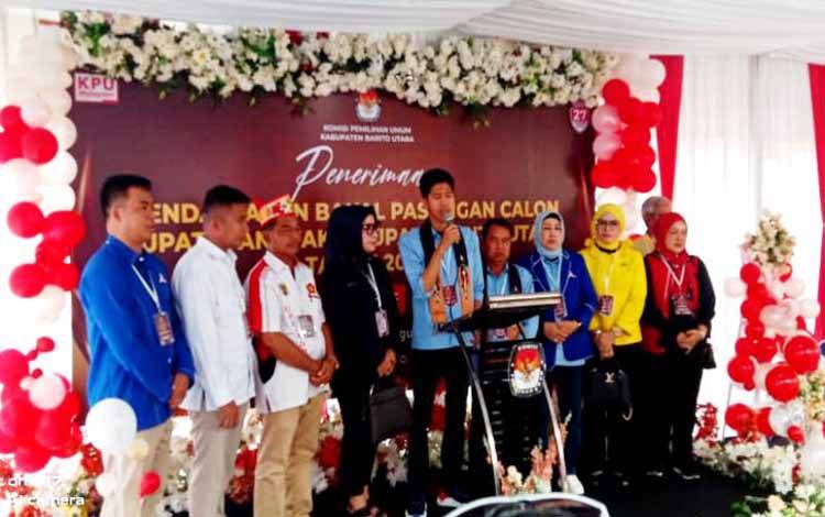 Agi-Saja Sudah Memenuhi Syarat Menjadi Paslon Bupati dan Wakil Bupati Barito Utara