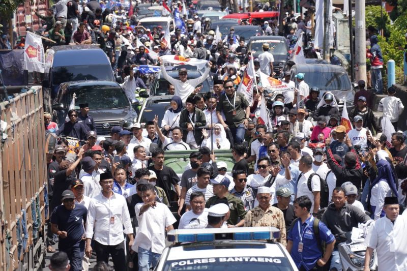 Ilham Azikin Daftar Ulang di Pilkada Bantaeng 2024 Dapat Dukungan Besar