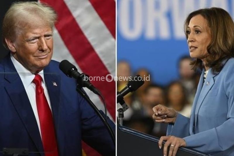 Persaingan Ketat Harris dan Trump di Tujuh Negara Bagian Kunci