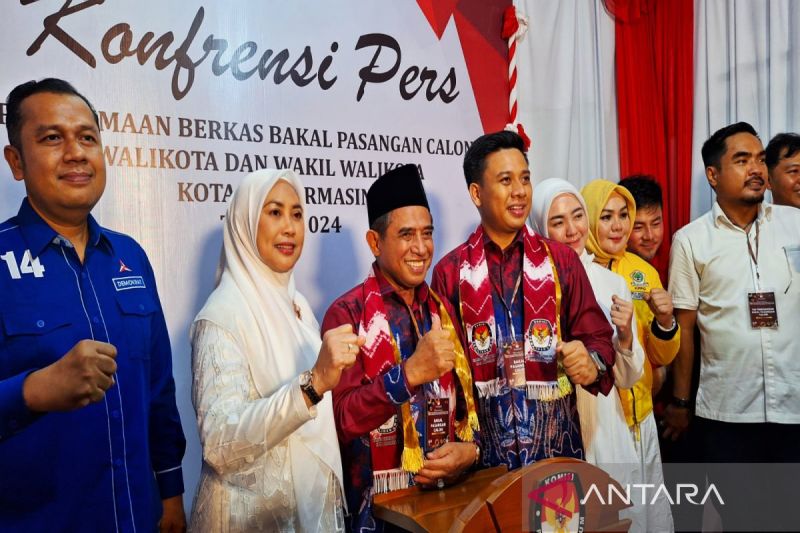 Pendaftaran Arifin Noor dan Supian Akbari Disetujui KPU Banjarmasin