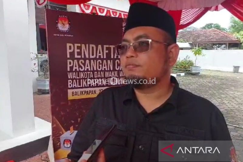 Ketua KPU Kota Balikpapan Prakoso Yudho Lelono. ANTARA/Muhammad Solih Januar