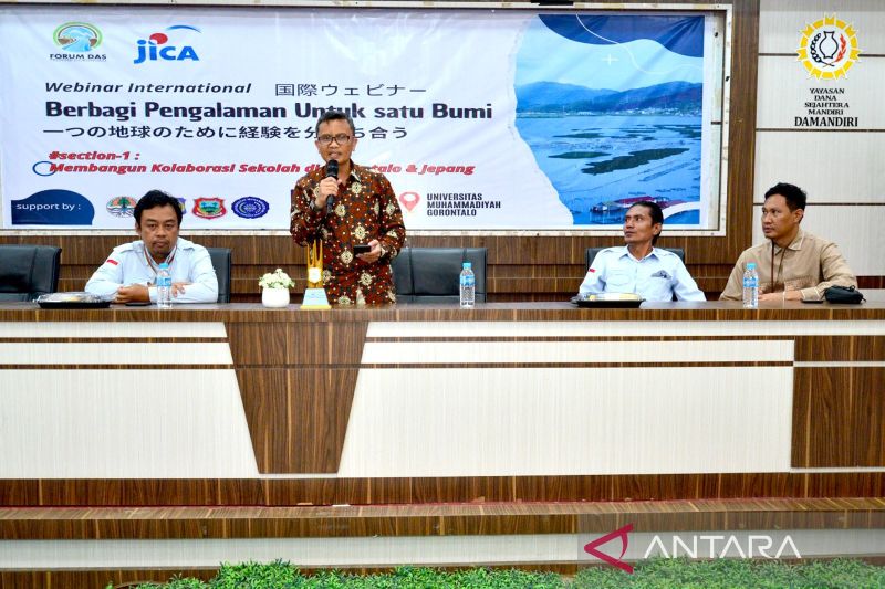 Seminar Daring Internasional Tingkatkan Kesadaran Lingkungan di Gorontalo
