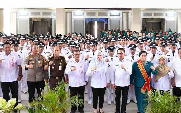 Pj Bupati Lantik Penjabat Kades Tanjung Sangalang