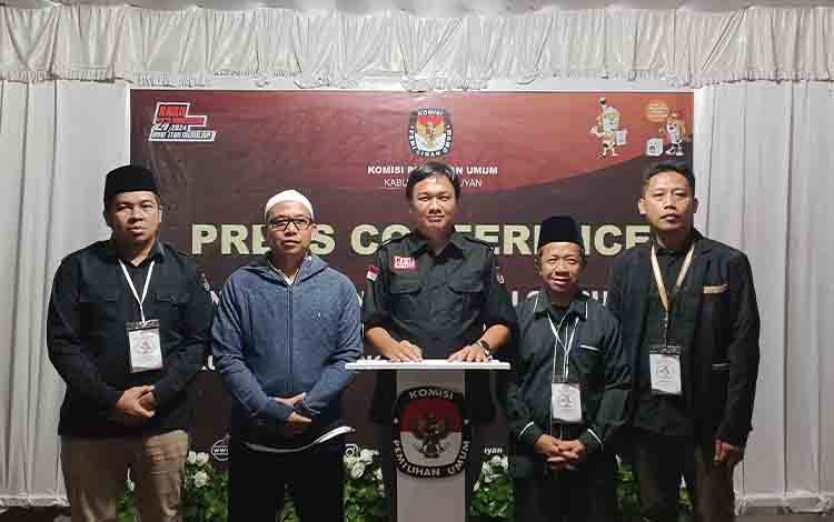 Pendaftaran Pilkada Seruyan Ditutup, Empat Pasangan Resmi Terdaftar