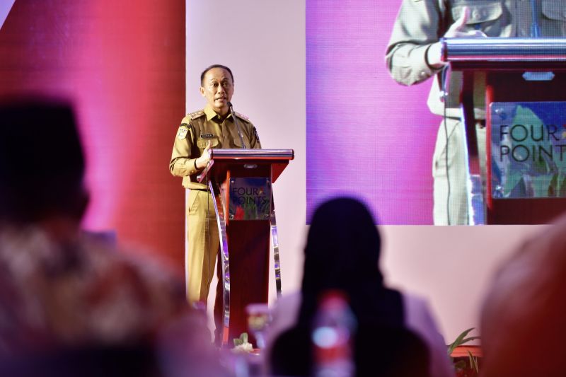 Pj Gubernur Sulsel Zudan Arif arahkan para kepala sekolah SMAN se-Sulawesi Selatan menerapkan sistem TTE untuk efisiensi.ANTARA/HO-Humas Pemprov Sulsel