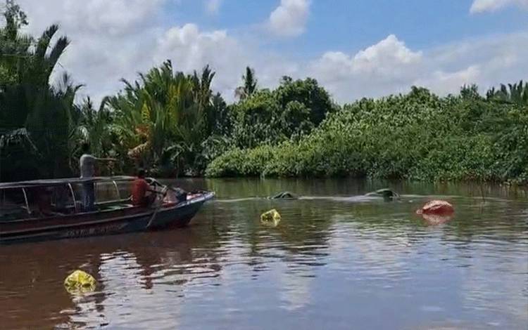 Kecelakaan Taksi Air di Sungai Hantipan Kotim Tewaskan Seorang Korban